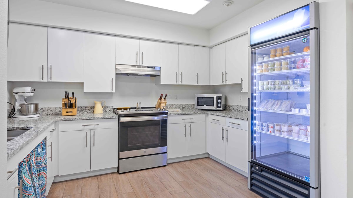 The kitchen at Bella Vista